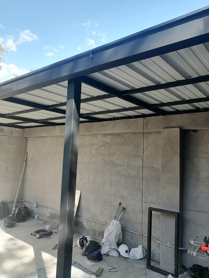 Instalación de estructura de soporte