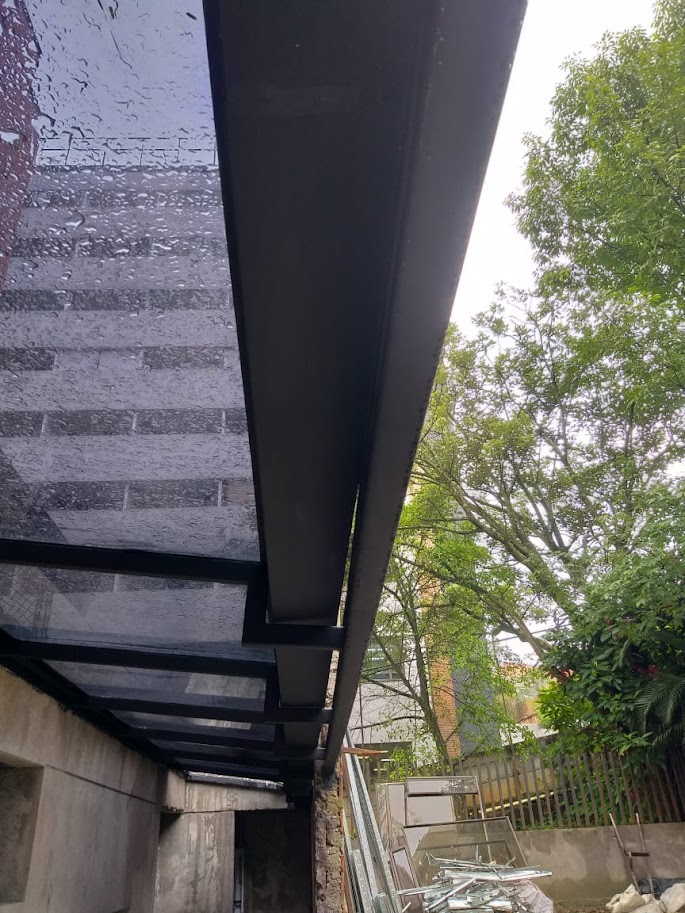 Fabricación de estructura de pérgola